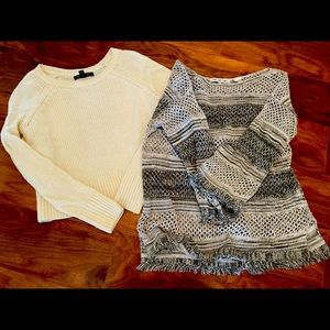 Two sweaters- XS